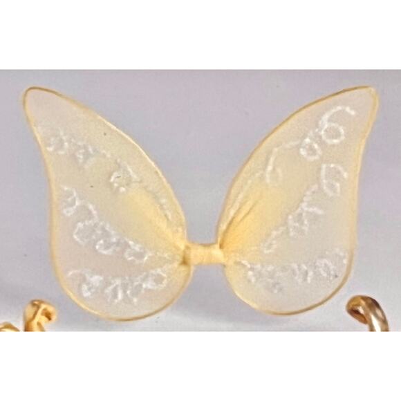 Fancy Nancy 13” Doll Royalty ACCESSORIES SET Effanbee Gold Slippers Tiara Wings - Picture 3 of 5